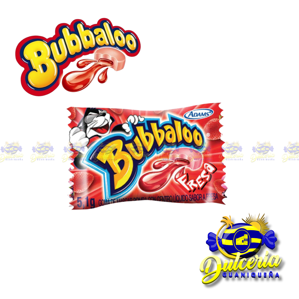 Bubbaloo Fresa 10 ct.