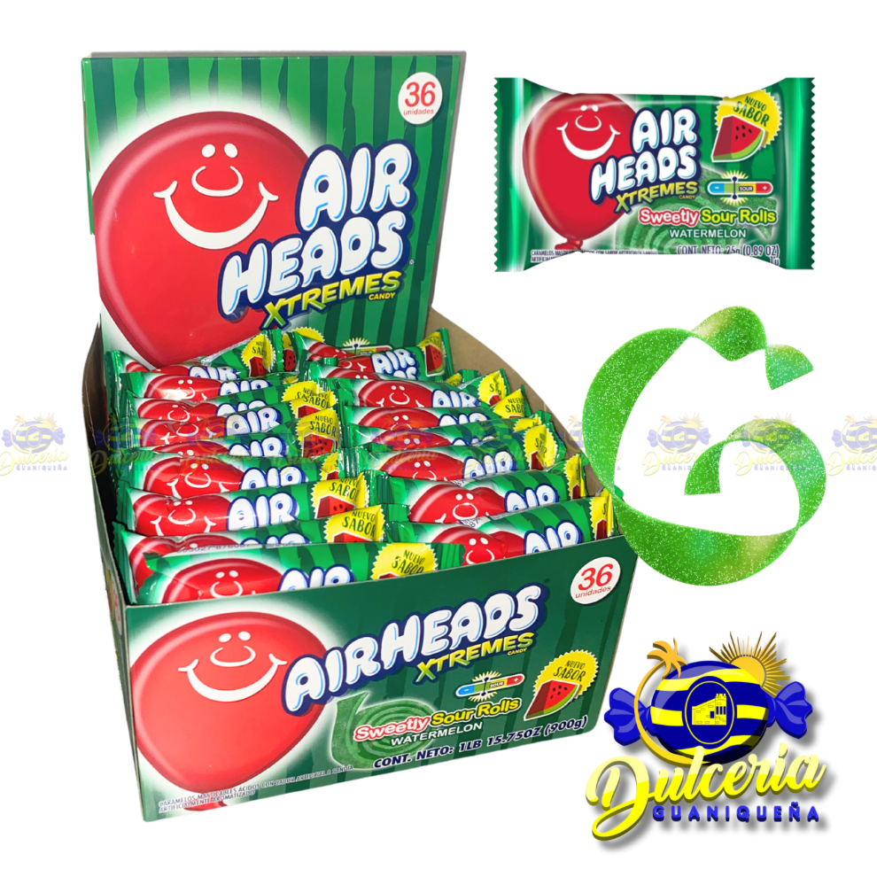 AirHeads Sweetly Sour Rolls 🍉 36 ct.