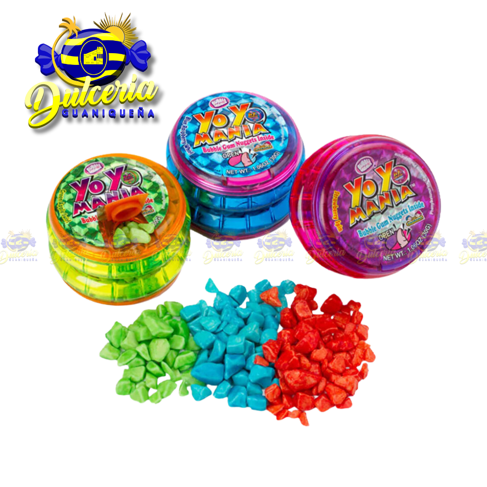 Yoyo Mania Bubble Gum