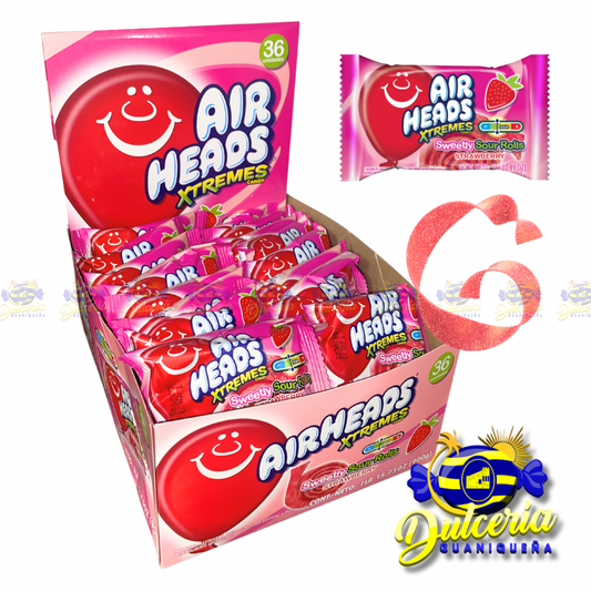 AirHeads Sweetly Sour Rolls 🍓 36 ct.