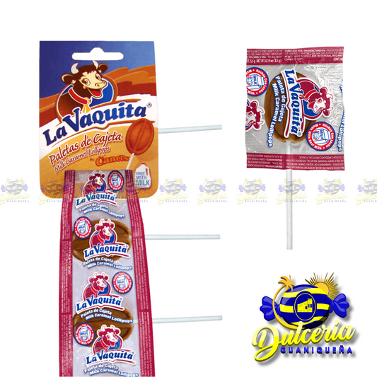 La Vaquita Paletón de Cajeta 10 ct.