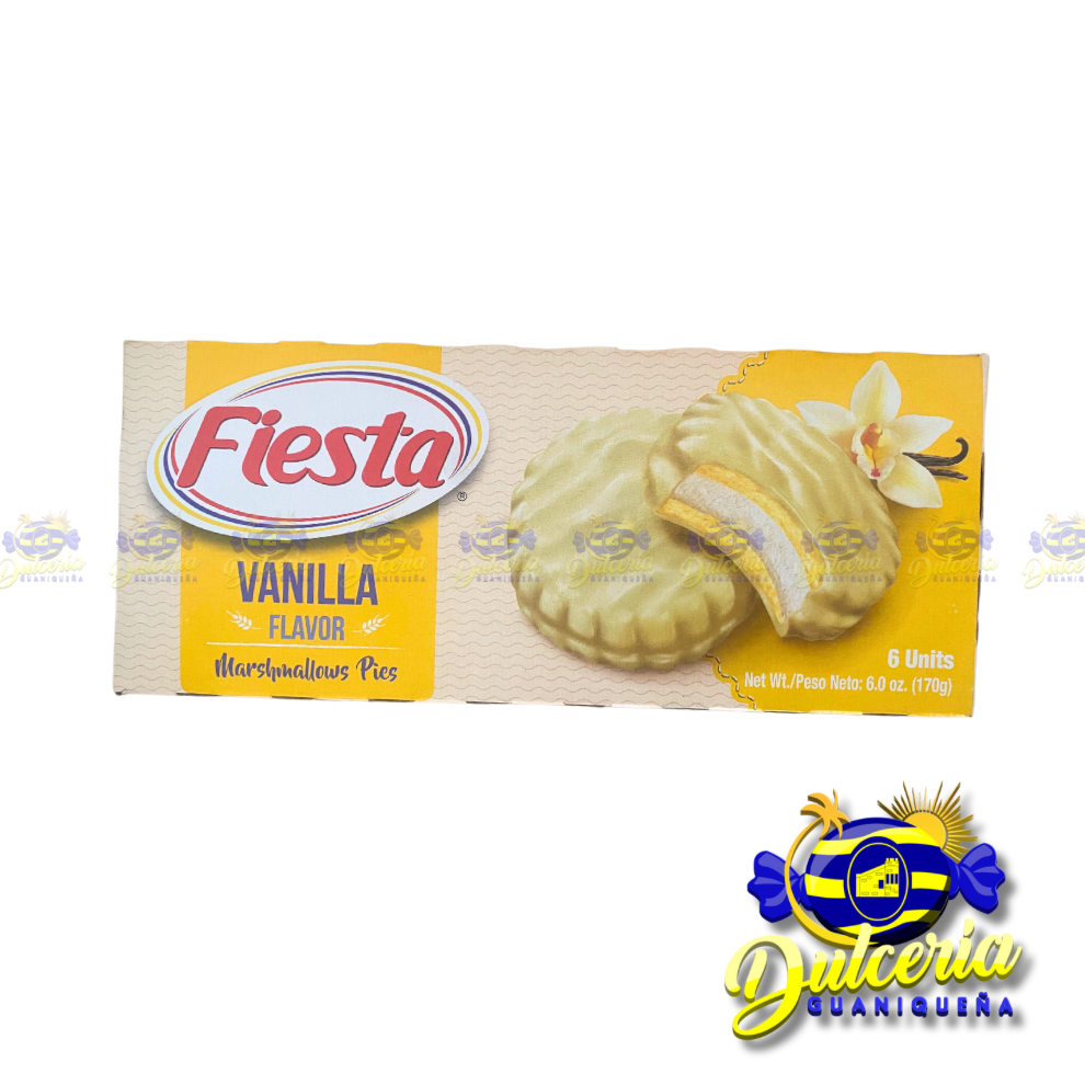 Fiesta Marshmallow Vainilla 6 ct.