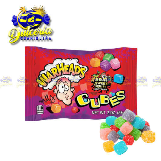 Warheads Chewy Cubes