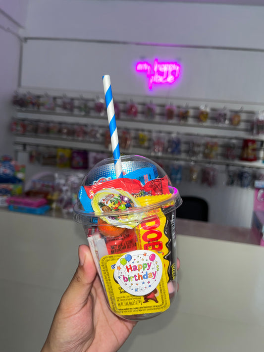 Vasos de dulces